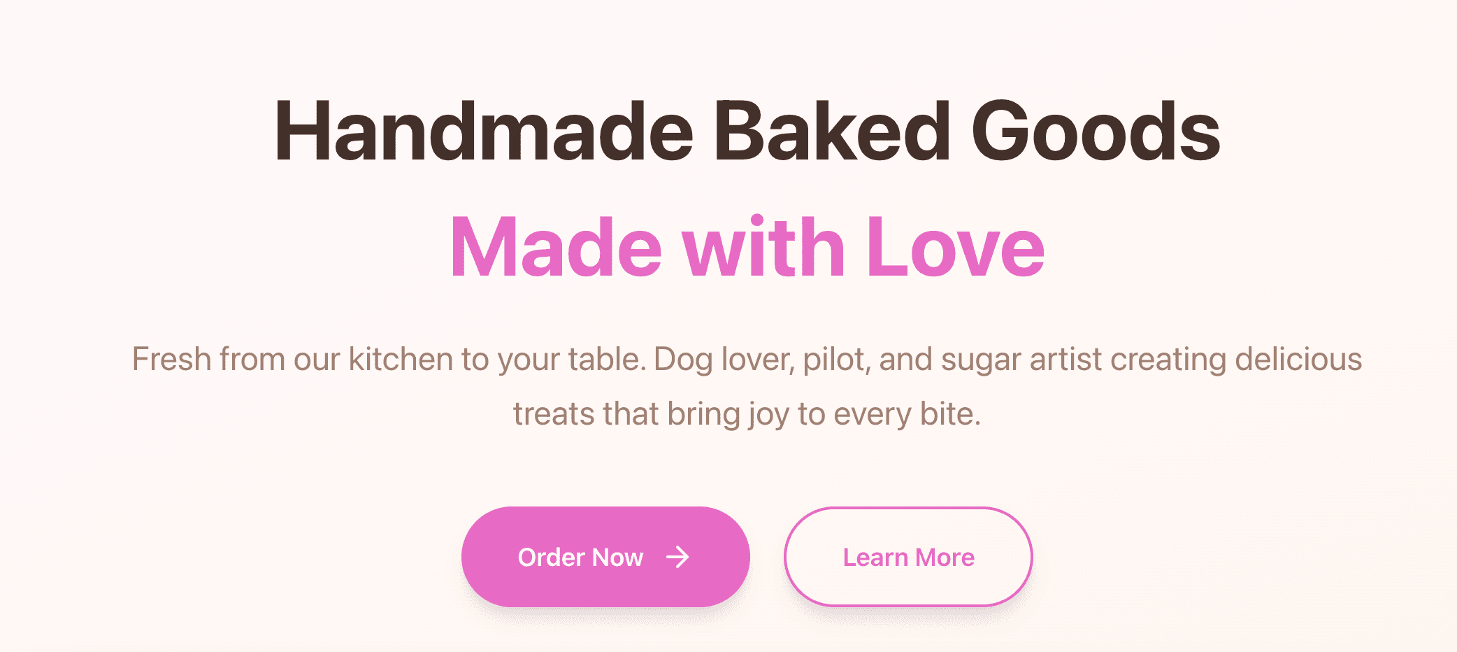 Brook's Kitchen - Web development project by Parker Johnson, ASU graduate